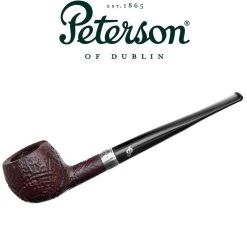 Peterson - Christmas Pipe 2023 - 404 - Silver Band Sandblast Pipe