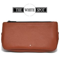 Alfred Dunhill - White Spot - Terracotta 2 Pipe Combination Pouch (PA2024)