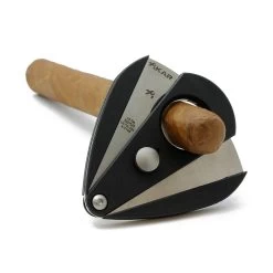 Xikar - Xi2 Noir Black - Cigar Cutter (58 Gauge) -Smoking Accessories And Cigarettes IMG 8303 94296.1437731815.1280.1280