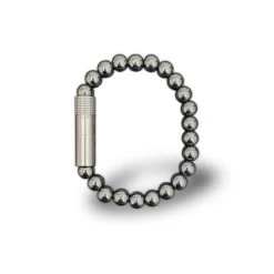 Les Fines Lames - Punch Bracelet - Hematite 8mm