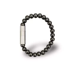 Les Fines Lames - Punch Bracelet - Black Onyx 8mm