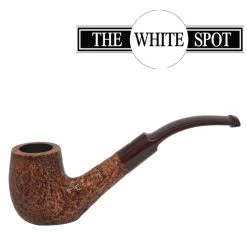 Alfred Dunhill - County - Group 4 - Flat Bottom - White Spot Pipe