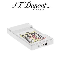 S.T. Dupont - Slimmy - Picasso 'Portrait Of Jacqueline' - White & Chrome - Limited Edition -Smoking Accessories And Cigarettes apiehseht 34883.1698772533.1280.1280