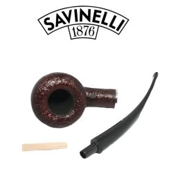 Savinelli - Armonia Sandblast - Semi Bent 6mm Filter - 47/250 Pipe -Smoking Accessories And Cigarettes armonia 2 26345.1677690953.1280.1280