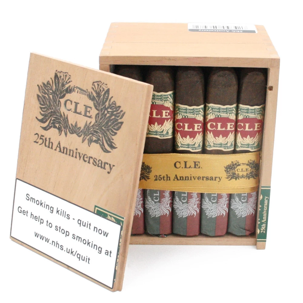 C.L.E - 25th Anniversary - Robusto - Box Of 25 Cigars 3 C.L.E - 25th Anniversary - Robusto - Box Of 25 Cigars