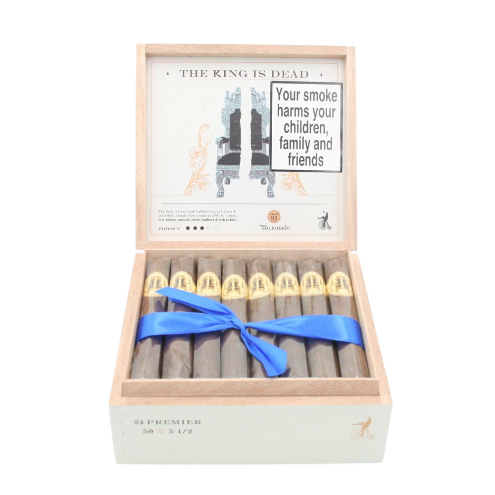 Caldwell - King Is Dead - Premier - Box Of 24 Cigars 3 Caldwell - King Is Dead - Premier - Box Of 24 Cigars