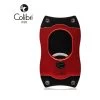 Colibri - S Cut Cigar Cutter - 66 Ring Gauge - Red With Black Blades -Smoking Accessories And Cigarettes cutter black blades red 82798.1607089874.1280.1280
