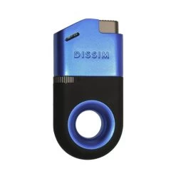 Dissim - Inverted Lighter - Soft Flame Pipe Lighter - Blue