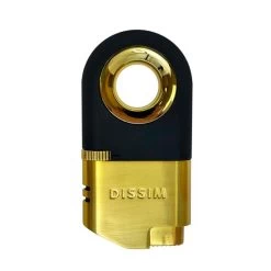 Dissim - Inverted Lighter - Dual Torch Lighter - Gold