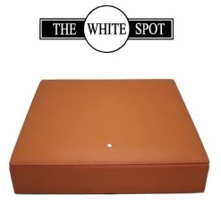 Alfred Dunhill - White Spot - Travel Humidor - Terracotta Leather - HS2010