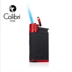 Colibri - Evo - Single Angled Jet Flame Lighter - Black & Chrome 8 Colibri - Evo - Single Angled Jet Flame Lighter - Black & Chrome -Smoking Accessories And Cigarettes evo red lit 55508.1603291102.1280.1280