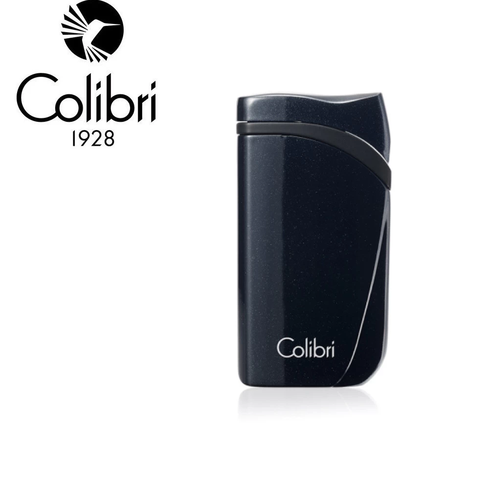 Colibri - Falcon Angled Single Jet Lighter - Metallic Black 3 Colibri - Falcon Angled Single Jet Lighter - Metallic Black