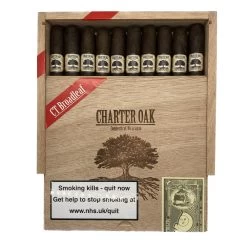 Foundation Cigars - Charter Oak Broadleaf - Lonsdale - Single Cigar 5 Foundation Cigars - Charter Oak Broadleaf - Lonsdale - Single Cigar -Smoking Accessories And Cigarettes foundation cigars charter oak lonsdale box 41475.1683219110.1280.1280
