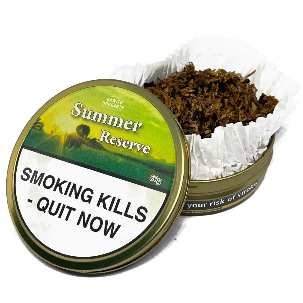 Gawith & Hoggarth - Summer Reserve 2022 - 50g Tin Pipe Tobacco 4 Gawith & Hoggarth - Summer Reserve 2022 - 50g Tin Pipe Tobacco - Image 2