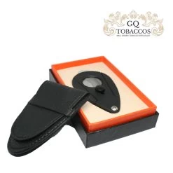 GQ Tobaccos - Black Cigar Cutter (58 Ring Gauge) -Smoking Accessories And Cigarettes gq plastic cigar cutter 3 12232.1669135299.1280.1280