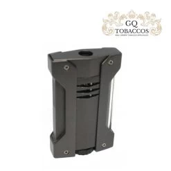 GQ Tobaccos - Gunmetal - Single Jet Lighter -Smoking Accessories And Cigarettes gq tobaccos cigart lighter 3 58198.1668785644.1280.1280
