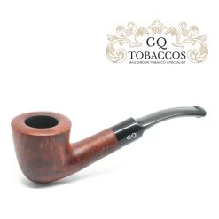 GQ Tobaccos - Cinammon Briar - Matt Bent Dublin - 9mm Filter Pipe