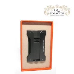 GQ Tobaccos - Gunmetal - Single Jet Lighter -Smoking Accessories And Cigarettes gq tobaccos lighter 4 47132.1668785644.1280.1280