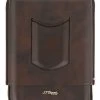 ST Dupont Atelier 5 Cigar Case -Leather - For 5 Cigars - Brown -Smoking Accessories And Cigarettes image 90165.1640191281.1280.1280