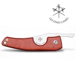Les Fines Lames - Le Petit - The Cigar Pocket Knife - Micarta Orange