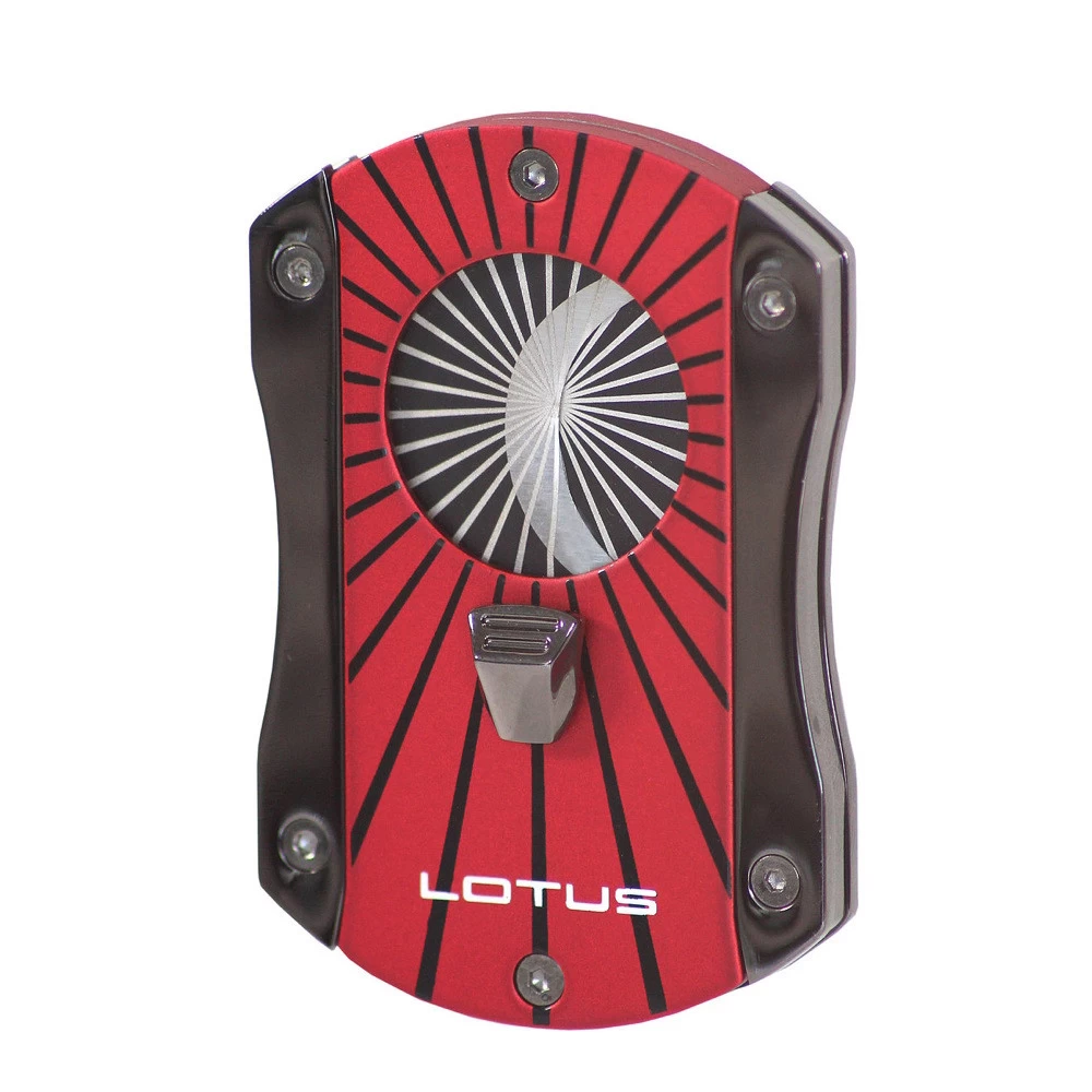 Lotus - Deception Cigar Cutter - Techni-Colour Red Starburst 3 Lotus - Deception Cigar Cutter - Techni-Colour Red Starburst