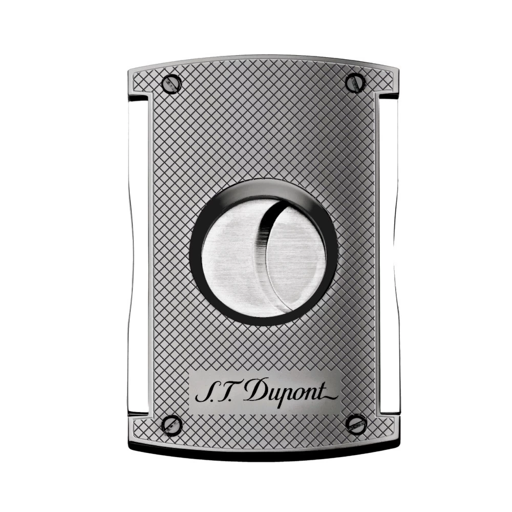 S.T. Dupont - Maxijet - Cigar Cutter - Chrome Grid 3 S.T. Dupont - Maxijet - Cigar Cutter - Chrome Grid