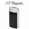 S.T. Dupont - MegaJet - Black & Chrome - Tall Large Flat Jet Flame Lighter -Smoking Accessories And Cigarettes megajet black and chrome 00293.1595951515.1280.1280