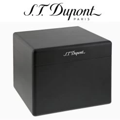 ST Dupont - Black Cube Cigar Humidor - Black