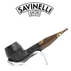 Savinelli - Paloma - Black Rustic 510 - 9mm Filter Pipe