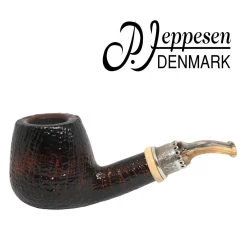 Peder Jeppesen - Boutique Gr 3 - Sandblast Silver Band Pipe