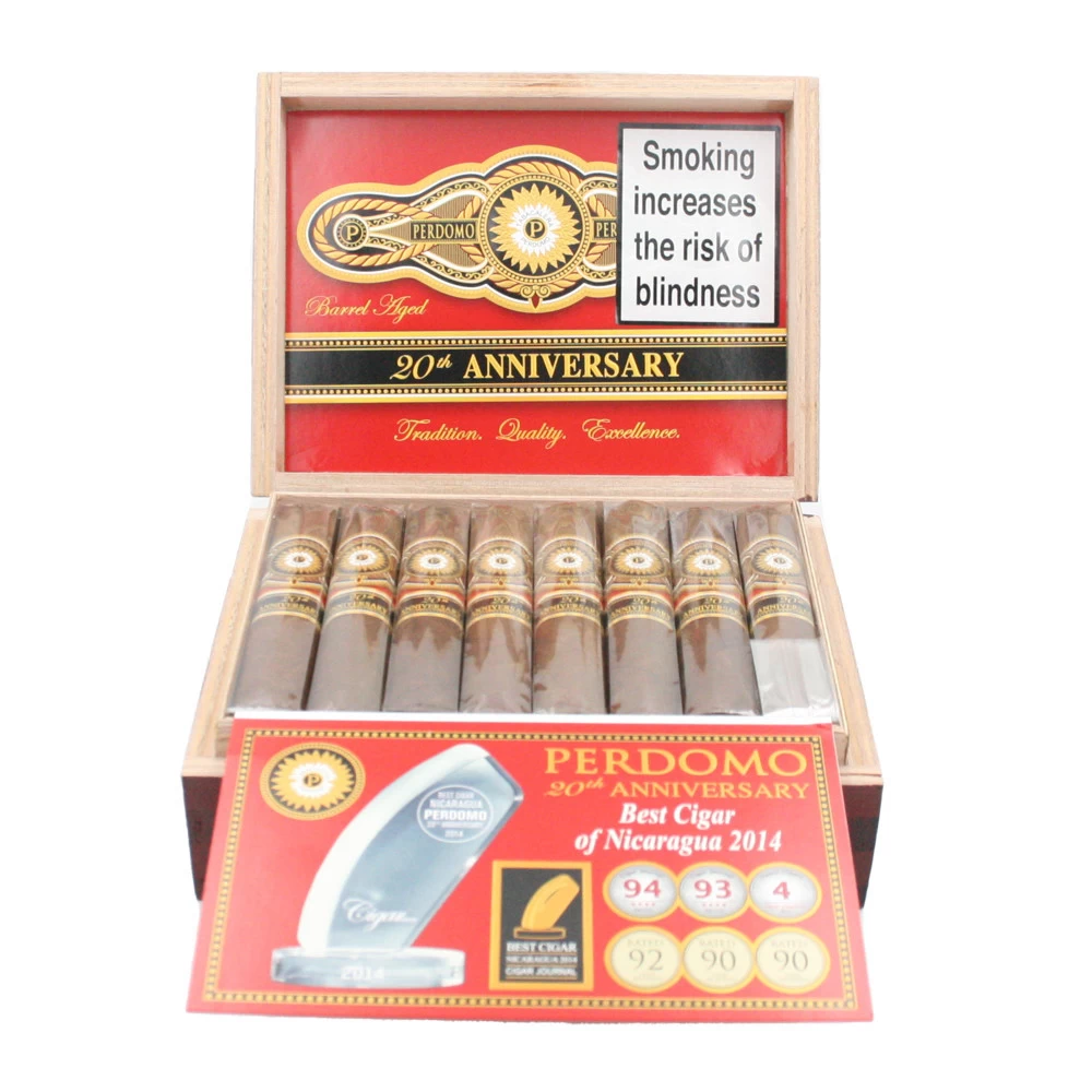 Perdomo - 20th Anniversary SG - Robusto - Box Of 24 Cigars 3 Perdomo - 20th Anniversary SG - Robusto - Box Of 24 Cigars