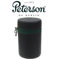 Peterson - Avoca - Blue Large Leather Travel Tobacco Jar