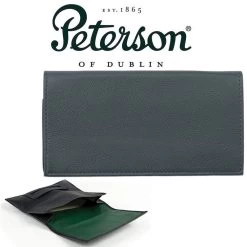 Peterson - Tobacco Pouch With Papers Slot - Avoca Blue - (145a)