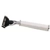 Artamis - White Mach 3 Razor - Square Handle -Smoking Accessories And Cigarettes qhite razor 49944.1528473098.1280.1280
