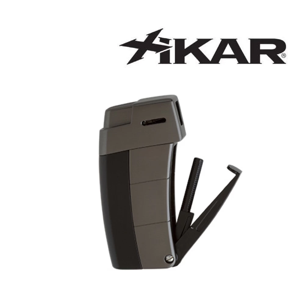 Xikar - Resource II Pipe Lighter - Gunmetal & Black 4 Xikar - Resource II Pipe Lighter - Gunmetal & Black - Image 2