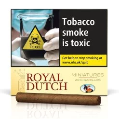 Ritmeester - Royal Dutch - Minatures Yellow - Pack Of 20 Cigars