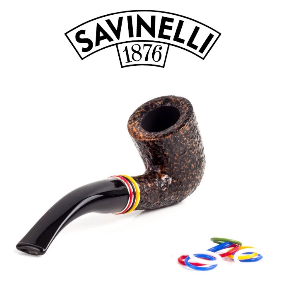 Savinelli - Desigual Rusticated - 611 - 6mm 4 Savinelli - Desigual Rusticated - 611 - 6mm - Image 2