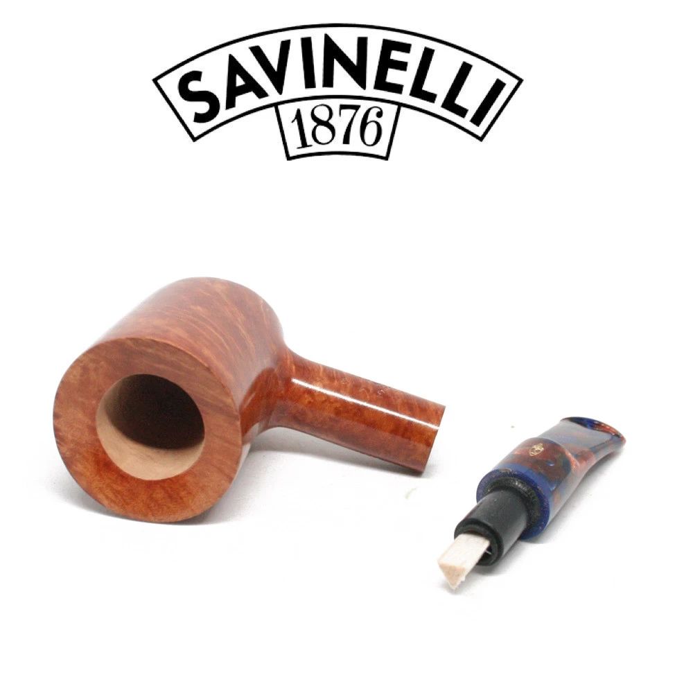 Savinelli - Fantasia Smooth Natural Pipe - 311 - 6mm Filter 4 Savinelli - Fantasia Smooth Natural Pipe - 311 - 6mm Filter - Image 2