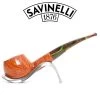 Savinelli - Gianduja - Smooth Natural 315 - 6mm Filter Pipe -Smoking Accessories And Cigarettes savinelli giandua smooth pipe 1 43837.1674645635.1280.1280