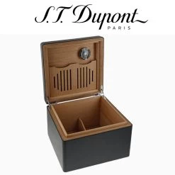 ST Dupont - Black Cube Cigar Humidor - Black 7 ST Dupont - Black Cube Cigar Humidor - Black -Smoking Accessories And Cigarettes si 40236.1692714298.1280.1280