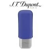 ST Dupont Double Cigar Case - For 2 Cigars - Blue Leather & Chrome