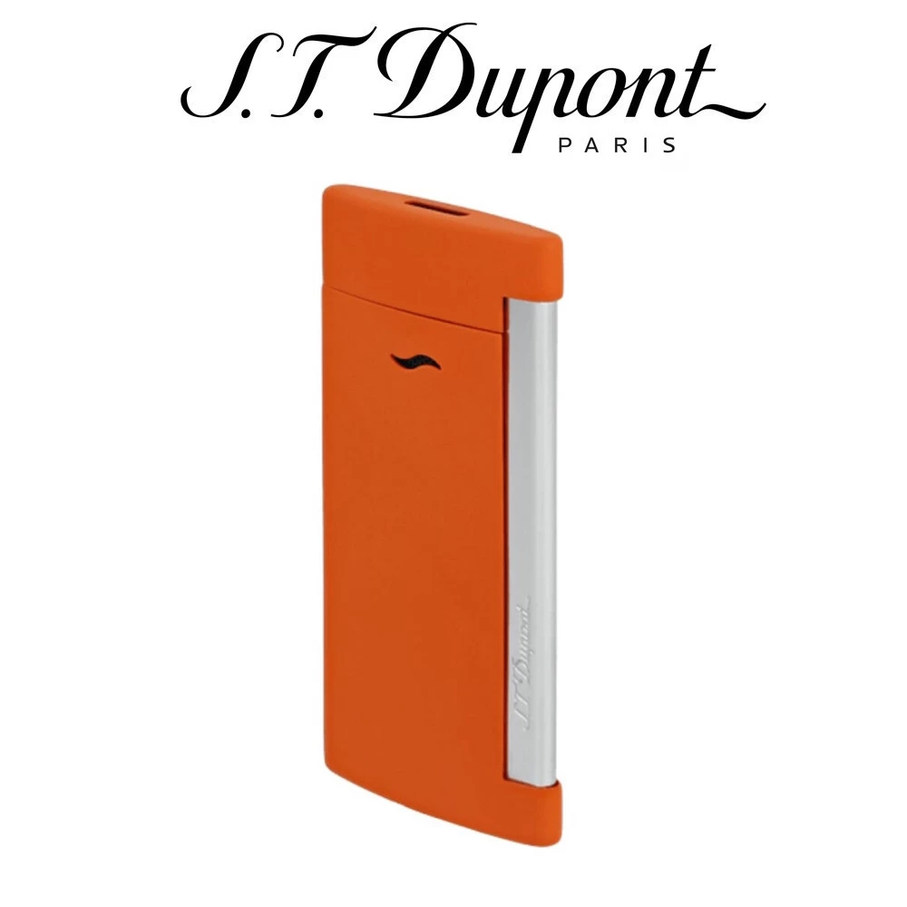 S.T. Dupont - Slim 7 - Matte Orange 3 S.T. Dupont - Slim 7 - Matte Orange