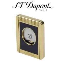 S.T. Dupont - Cigar Cutter & Cigar Stand In One - Black Lacquer & Gold