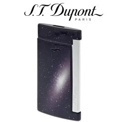 S.T. Dupont - Slim 7 - Space Blue - Flat Jet Flame