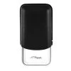 ST Dupont Triple Cigar Case - Metal & Leather - For 3 Cigars - Black -Smoking Accessories And Cigarettes st dupont black triple 99310.1523034532.1280.1280