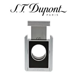 S.T. Dupont - Cigar Cutter & Cigar Stand In One - Black Lacquer & Chrome -Smoking Accessories And Cigarettes st dupont cigar cutter stand 2 94694.1568130444.1280.1280