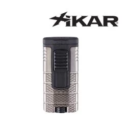 Xikar - Tactical - Triple Jet Flame Lighter - Gunmetal & Black