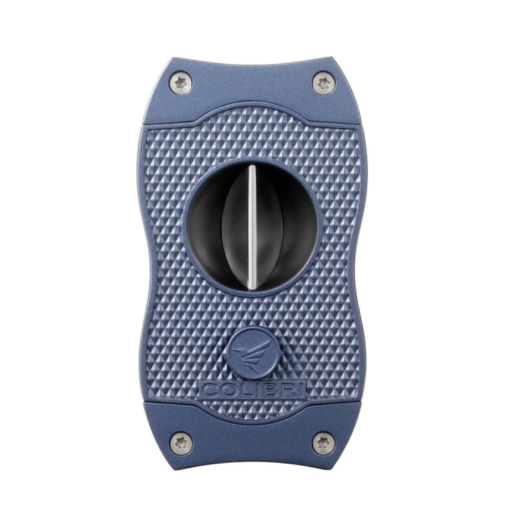 Colibri - V Cut Diamond - Blue Navy - Cigar Cutter 3 Colibri - V Cut Diamond - Blue Navy - Cigar Cutter