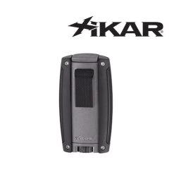 Xikar - Turismo Double Jet Lighter - Matte Grey