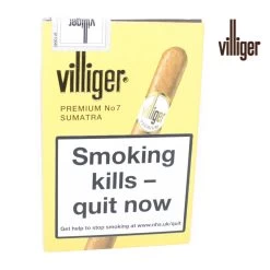 Villiger - Premium No.7 Sumatra - Pack Of 5 Cigars -Smoking Accessories And Cigarettes villiger premium number 7 cigars uk cheap 1 06025.1603398006.1280.1280